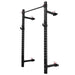 Riot Wall-Mounted Foldable Rack - 2.32m Tall, Black - Strength Shop