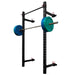 Riot Wall-Mounted Foldable Rack - 2.32m Tall, Black - Strength Shop
