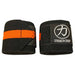 Medium Wrist Wraps, Black Orange - IPF Approved - Strength Shop
