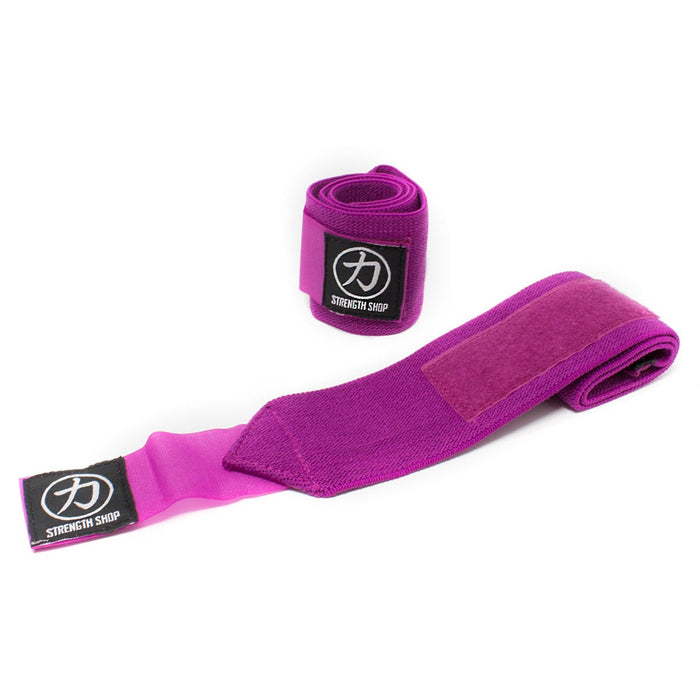 Purple Wrist Wraps, Light - Strength Shop