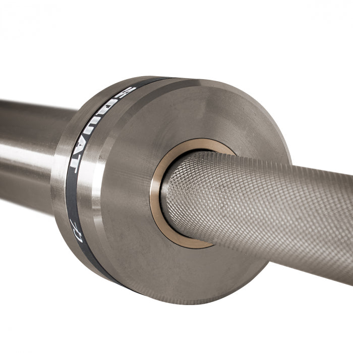 Bastard Squat Bar With Chrome Shaft - 32mm/25kg - Fully Knurled - Strength Shop