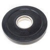 2KG - Rubber Coated Plate, Black