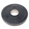 5KG - Rubber Coated Plate, Black
