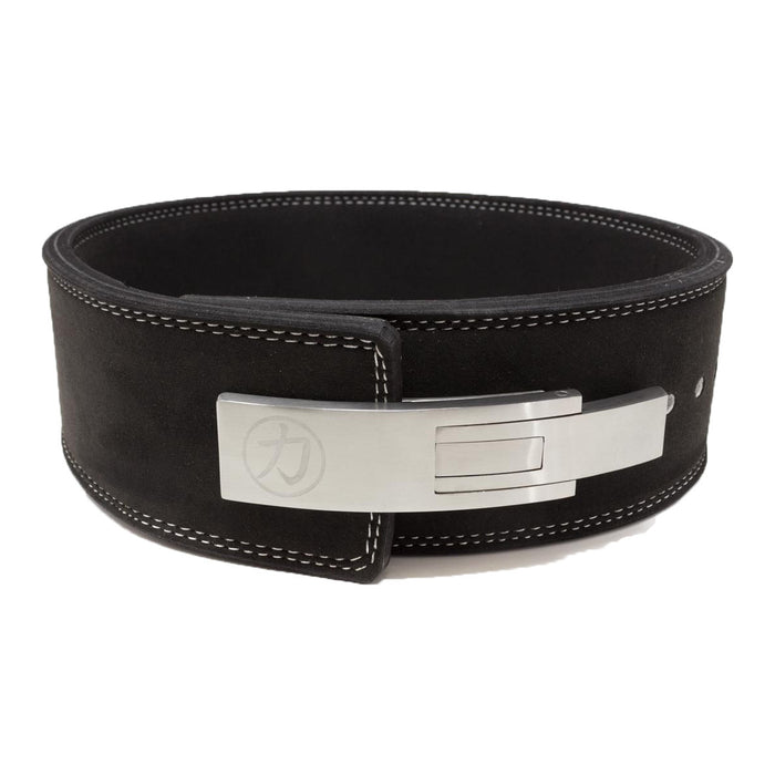Black Lever Belt, 10mm - IPF Approved - Strength Shop