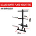 Bumper Plate Tree - 4 Bar Holders - Strength Shop