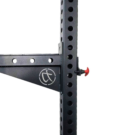 Heavy Duty Safeties for Riot Cages, With Front Pin - 1 Pair (75MM) - Strength Shop