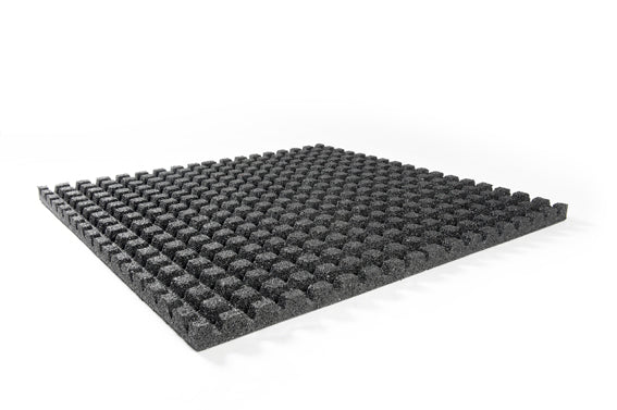 Granuflex Rubber Flooring - Home Gym Tile 50cm X 50cm x 43mm - Strength Shop