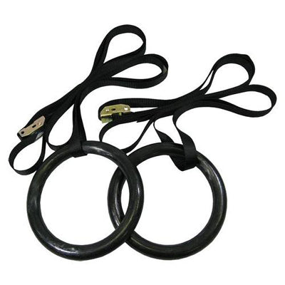 Adjustable Gymnastic Rings - 1 Pair - Strength Shop