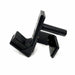Rubber Coated J-Hooks, Steel, 1 Pair - 60MM - Strength Shop