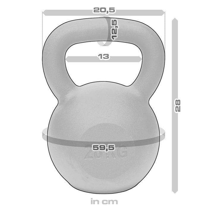 Strength Shop Cast Iron Kettlebells - Single Mould, Powder Coated, 4-64KG - Strength Shop
