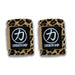 Medium Wrist Wraps, Leopard print - IPF Approved - Strength Shop