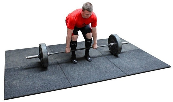 Granuflex Rubber Flooring - Gym Tiles - 100cm x 100cm x 43mm - Strength Shop