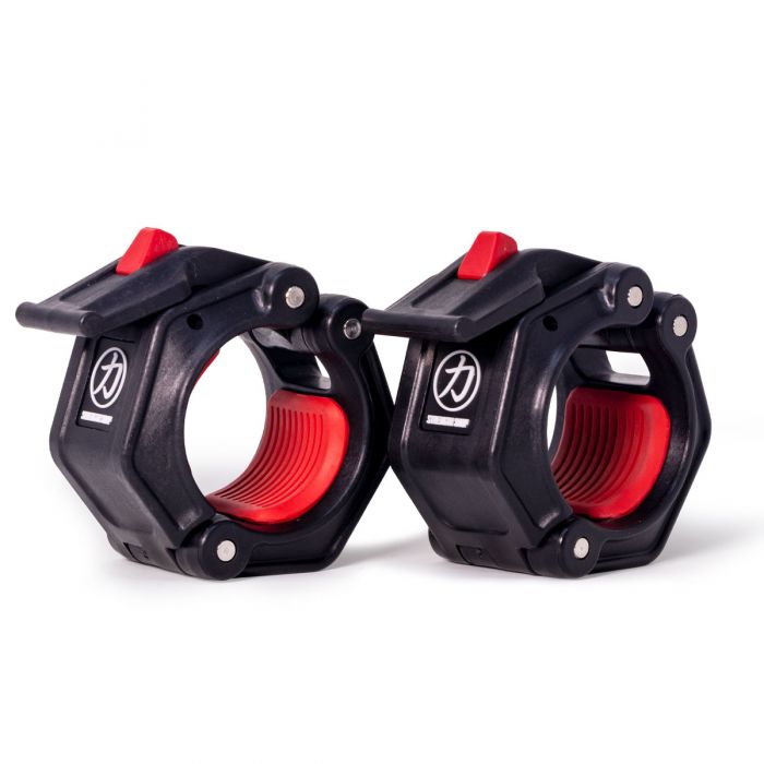 PRO 2 Olympic Flip Lock Collars by Lock Jaw, Black - Strength Shop
