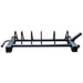 Bumper Plate Toast Rack – Horizontal Storage, Black - Strength Shop