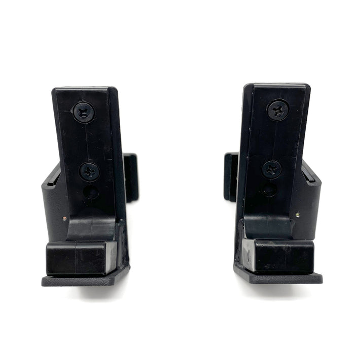 Rubber Coated J-Hooks, Steel, 1 Pair - 60MM - Strength Shop