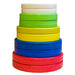 Rubber Coated Plates - Coloured 0.5kg - 5kg - Strength Shop
