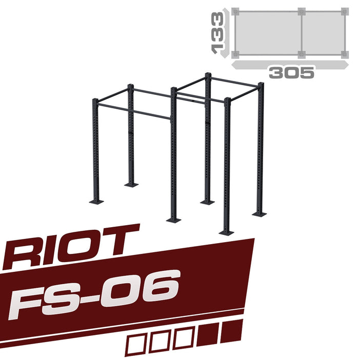 Riot FS-04 Single Cube Rig with 2M Pull Up Station - Strength Shop