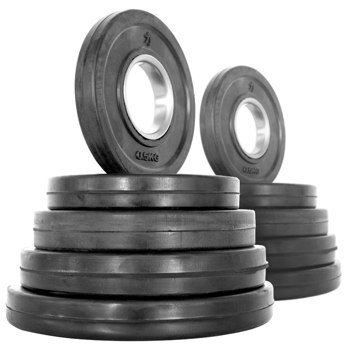 Rubber Coated Plate Set - 15KG - Strength Shop