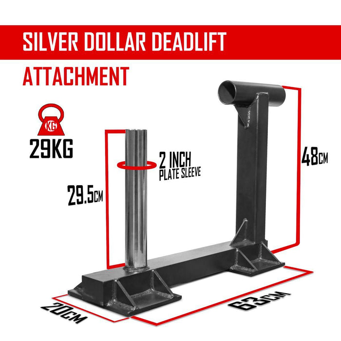 Silver Dollar Deadlift Attachments, Pair - Strength Shop
