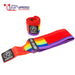 Heavy Wrist Wraps, Rainbow  - IPF Approved - Strength Shop