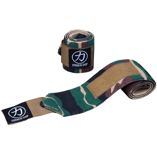 Heavy Wrist Wraps, Camo, 60CM - IPF Approved - Strength Shop
