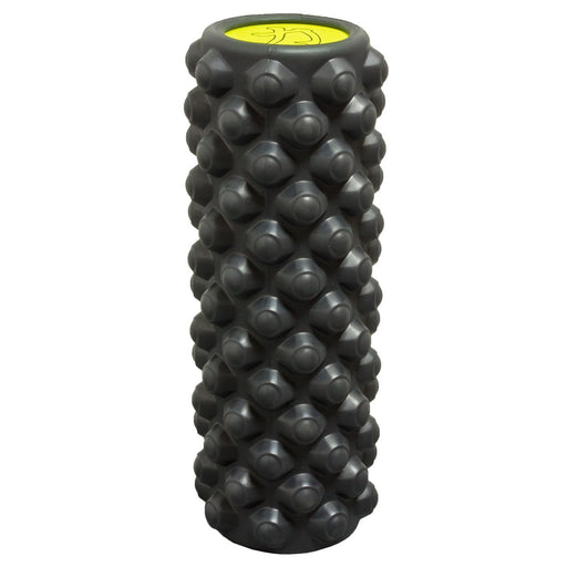 Black Trigger Point Foam Roller - 14 X 36CM - Strength Shop