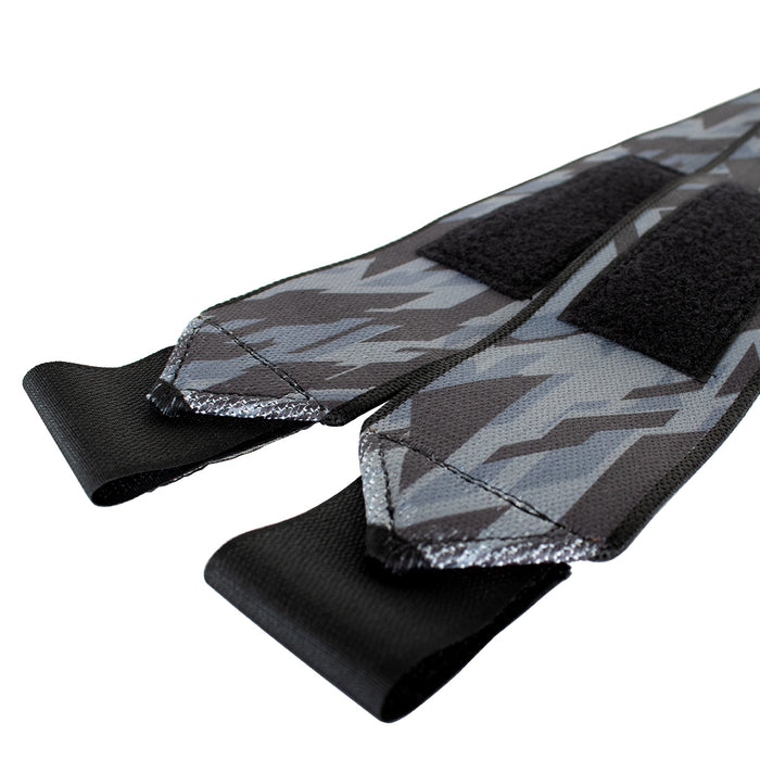Medium Wrist Wraps - Dark Camo print - IPF Approved - Strength Shop