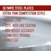 157.5KG Set - Steel Plates, Galvanized Zinc - Strength Shop